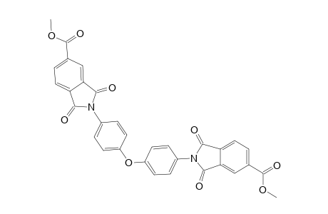 1H-isoindole-5-carboxylic acid, 2,2'-(oxydi-4,1-phenylene)bis[2,3-dihydro-1,3-dioxo-, dimethyl ester