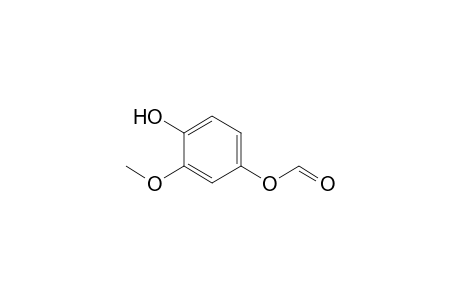 (3-methoxy-4-oxidanyl-phenyl) methanoate