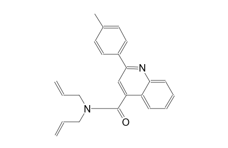 N,N-diallyl-2-(4-methylphenyl)-4-quinolinecarboxamide