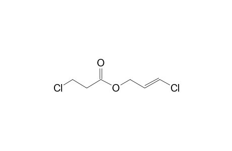 3-Chloropropionic acid, 3-chloroprop-2-enyl ester