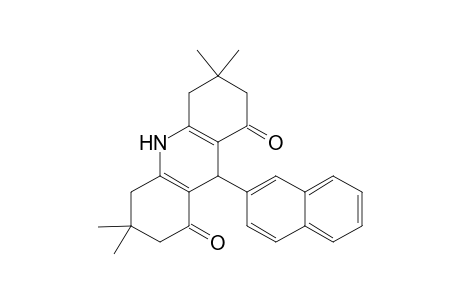 3,3,6,6-Tetramethyl-9-(naphth-2-yl)-1,2,3,4,5,6,7,8,9,10-decahydroacridin-1,8-dione