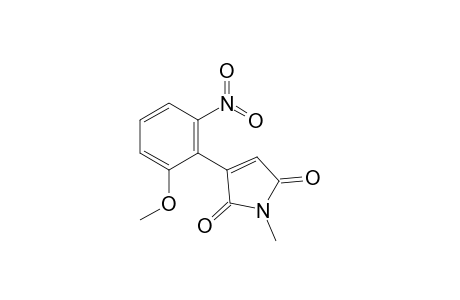 1-Methyl-3-(2-methoxy-6-nitrophenyl)-1H-pyrrole-2,5-dione