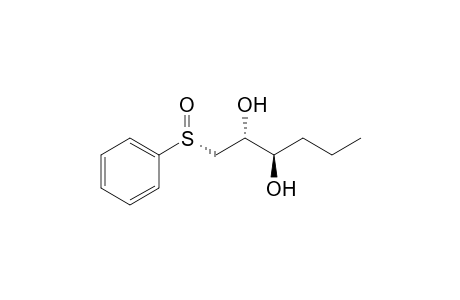 (2R,3R)-1-[(R)-Phenylsulfinyl]hexane-2,3-diol