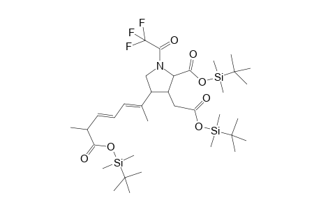 TFA-TBDMS-derivative of domoic acid