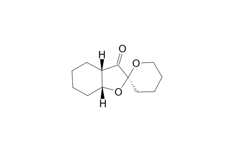 (2S,3aS,7aR)-spiro[3a,4,5,6,7,7a-hexahydro-1-benzofuran-2,2'-oxane]-3-one