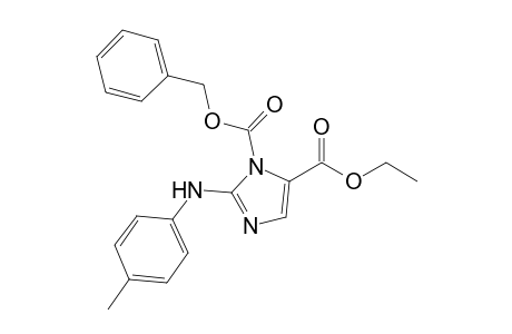 1-O-benzyl 5-O-ethyl 2-(4-methylanilino)imidazole-1,5-dicarboxylate