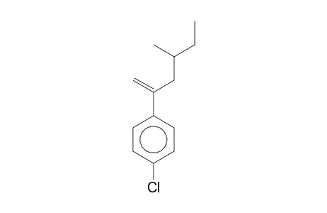 1-Hexene, 2-(p-chlorophenyl)-4-methyl-