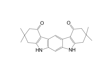 3,3,9,9-Tetramethyl-3,4,7,8,9,10-hexahydro-2H,5H-indolo[2,3-b]carbazole-1,11-dione