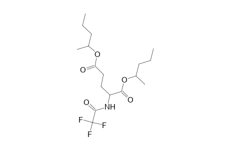 L-Glutamic acid, N-(trifluoroacetyl)-, bis(1-methylbutyl) ester
