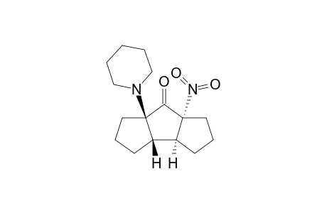 (1R*,3R*,7S*,8S*)-3-Nitro-1-(1-piperidinyl)tricyclo[6.3.0.0(3,7)]undecan-2-one