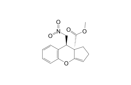 Methyl (9R,9aS)-9-(Nitromethyl)-1,2,9,9a-tetrahydrocyclopenta[b]chromene-9a-carboxylate
