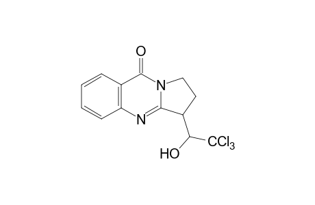 2,3-dihydro-3-(1-hydroxy-2,2,2-trichloroethyl)pyrrolo[2,1-b]quinazolin-9(1H)-one