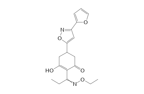 2-Cyclohexen-1-one, 2-[1-(ethoxyimino)propyl]-5-[3-(2-furanyl)-5-isoxazolyl]-3-hydroxy-