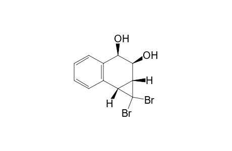 (1aR,2S,3R,7bS)-1,1-bis(bromanyl)-1a,2,3,7b-tetrahydrocyclopropa[a]naphthalene-2,3-diol
