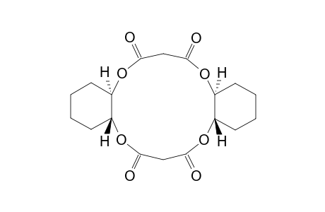 6H,15H-Dibenzo[b,i][1,4,8,11]tetraoxacyclotetradecin-6,8,15,17(7H,16H)-tetrone, dodecahydro-, (4aR*,9aS*,13aS*,18aR*)-