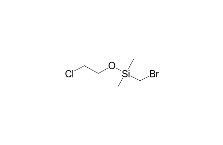 2-Chloroethanol, bromomethyldimethylsilyl ether