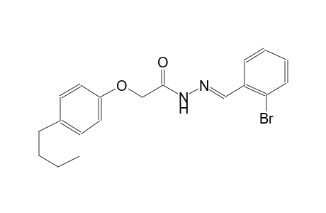 acetic acid, (4-butylphenoxy)-, 2-[(E)-(2-bromophenyl)methylidene]hydrazide