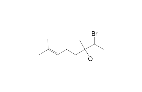 7-BROMO-6-HYDROXY-2,6-DIMETHYL-2-OCTENE
