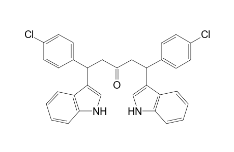 1,5-Bis(4-chlorophenyl)-1,5-di(1H-indol-3-yl)pentan-3-one