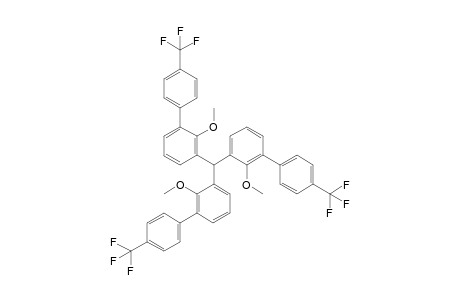 Tris{3-(4-trifluoromethylphenyl)-2-methoxyphenyl}methane