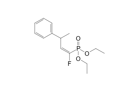 (Z)-Diethyl 1-fluoro-3-phenylbut-1-enephosphonate