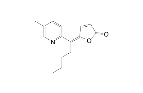 5-(3-Methypyridin-2-ylpentylidene)furan-2(5H)-one