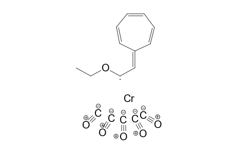 Pentacarbonyl(2-cycloheptatrienylidene-1-ethoxyethylidene)chromium