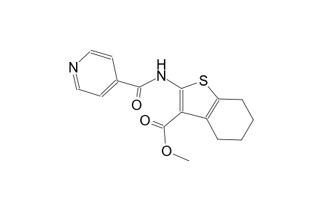 methyl 2-(isonicotinoylamino)-4,5,6,7-tetrahydro-1-benzothiophene-3-carboxylate