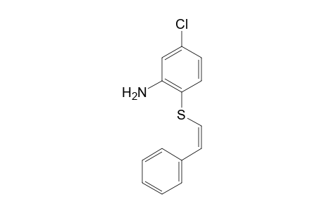 (Z)-5-Chloro-2-(styrylthio)aniline