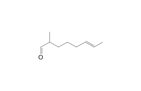 (E)-2-methyl-6-octenal
