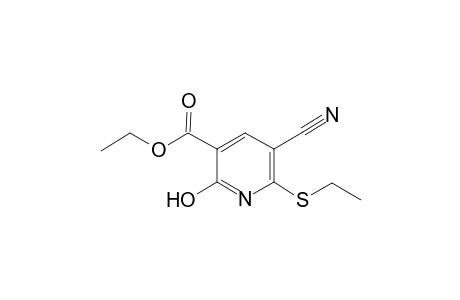 5-Cyano-6-ethylsulfanyl-2-hydroxy-nicotinic acid ethyl ester