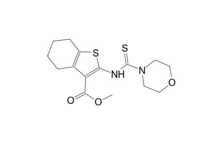 methyl 2-[(4-morpholinylcarbothioyl)amino]-4,5,6,7-tetrahydro-1-benzothiophene-3-carboxylate