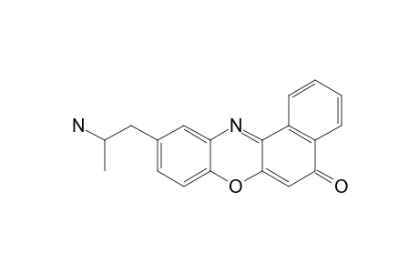 1,2-BENZO-8-(2-AMINOISOPROPYL)-3-PHENOXAZONE