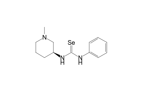 (S)-1-(1-methylpiperidine-3-yl)-3-phenylselenourea