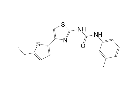 N-[4-(5-ethyl-2-thienyl)-1,3-thiazol-2-yl]-N'-(3-methylphenyl)urea