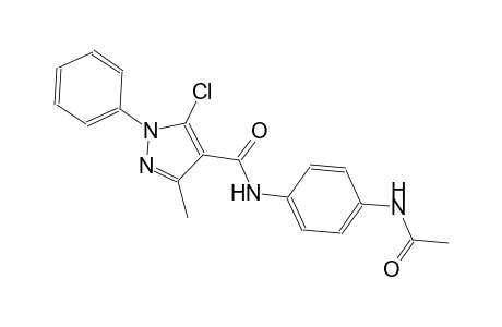 1H-pyrazole-4-carboxamide, N-[4-(acetylamino)phenyl]-5-chloro-3-methyl-1-phenyl-