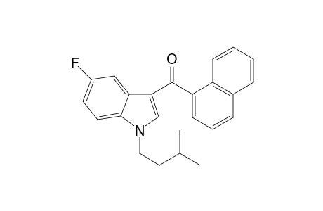 5-Fluoro-1-isopentyl-3-(1-naphthoyl)indole