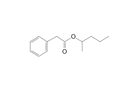 Benzeneacetic acid, 2-pentyl ester