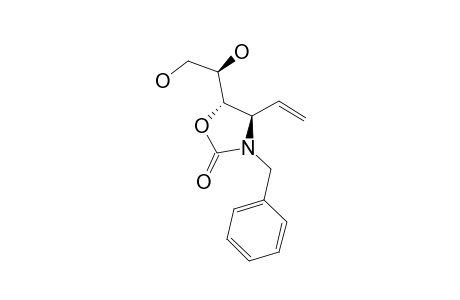 (4R,5S)-3-(benzyl)-5-[(1R)-1,2-dihydroxyethyl]-4-vinyl-oxazolidin-2-one