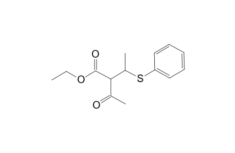 Ethyl 2-acetyl-3-phenylthiobutanoate