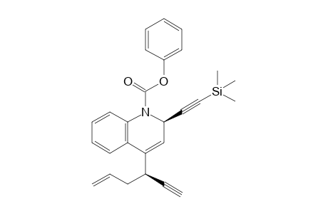 Phenyl (2R)-4-[(R)-Hex-5-en-1-yn-3-yl]-2-[(trimethylsilyl)ethynyl]-1,2-dihydroquinoline-1-carboxylate