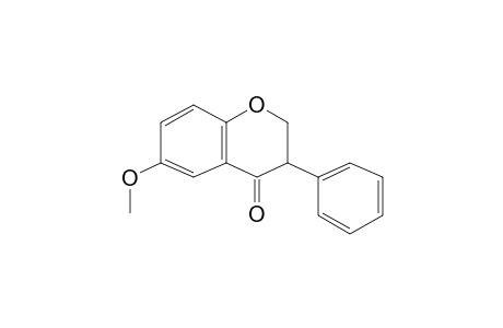 6-Methoxy-3-phenyl-4-chromanone