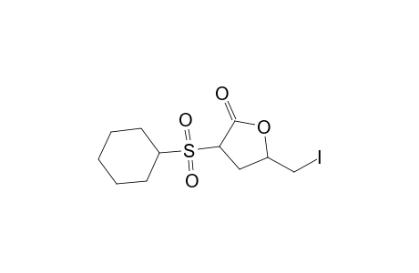 4,5-Dihydro-3-cyclohexylsulfonyl-5-iodomethyl-2(3H)-furanone