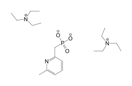 BIS-TRIETHYLAMMONIUM-2-(6-METHYLPYRIDYL)-METHYLPHOSPHONATE