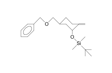 trans-2-(T-Butyl-dimethyl-siloxy)-4-(benzyloxy-methyl)-1-methylidene-cyclohexane