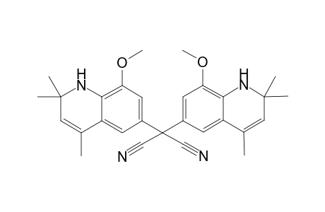 Bis[6-(8-methoxy-1,2-dihydro-2,2,4-trimethylquinolyl)malononitrile