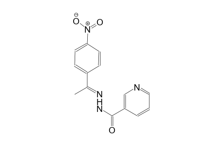N'-[(E)-1-(4-nitrophenyl)ethylidene]nicotinohydrazide