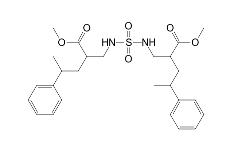 (2RS,2'RS,4SR,4'SR)-N,N'-Bis[2-[2-(methoxycarbonyl)-4-phenylpentyl]]sulfamide