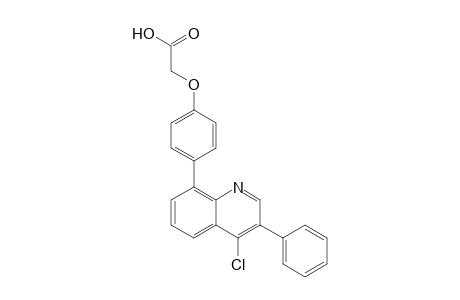 [4-(4-Chloro-3-phenylquinolin-8-yl)phenoxy]acetic acid