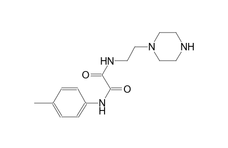 N~1~-(4-methylphenyl)-N~2~-[2-(1-piperazinyl)ethyl]ethanediamide